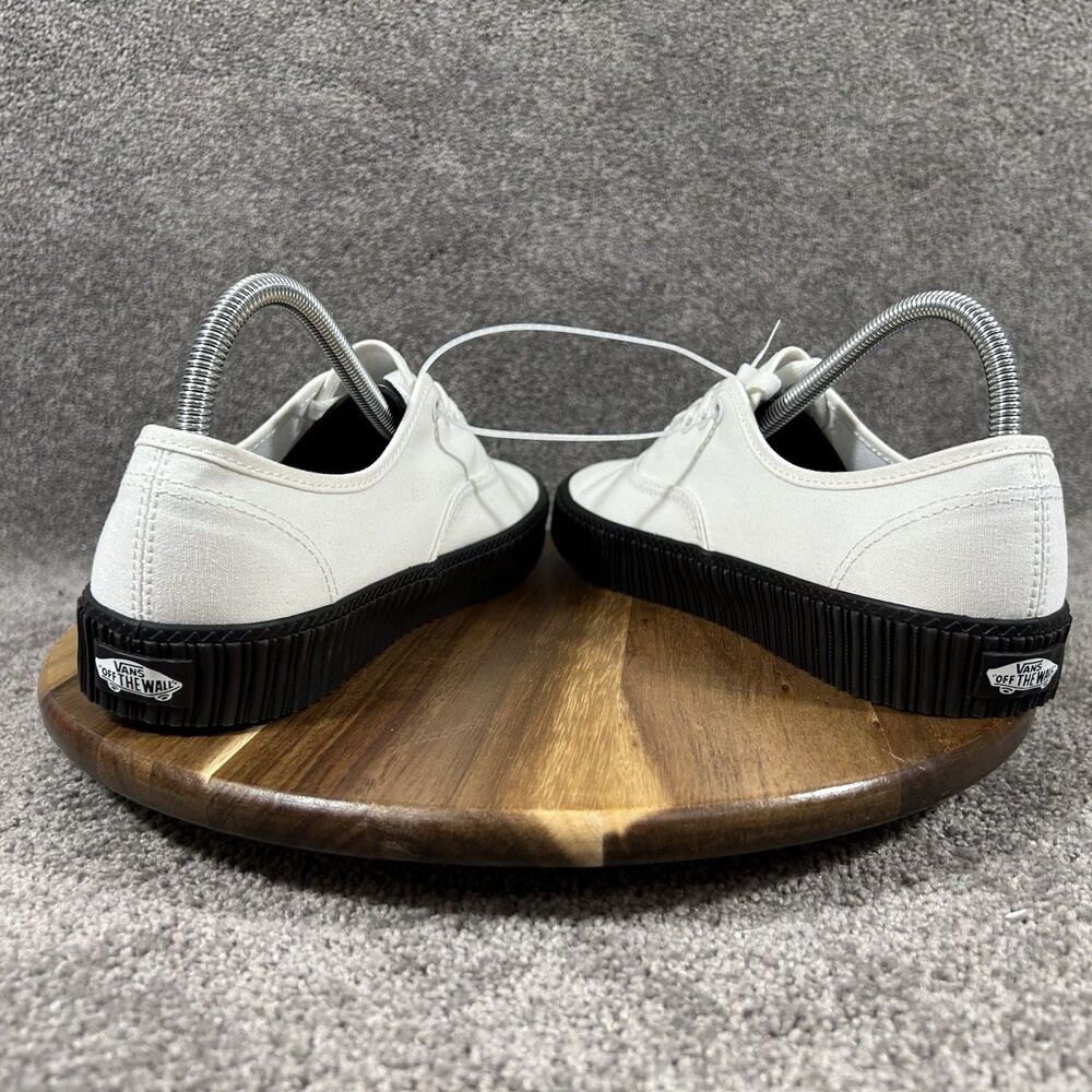 Vans Authentic Creeper Women’s Size 9 Core White Black Sole Grunge Shoes NWOB - Picture 7 of 11
